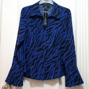🛍️ NWT zebra print blouse